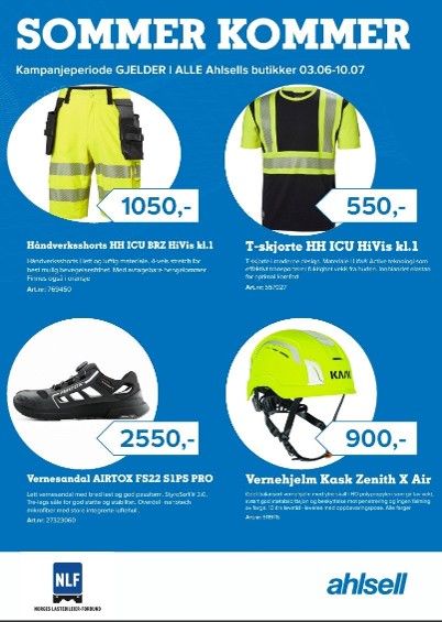 Sommerkampanje Ahlsell