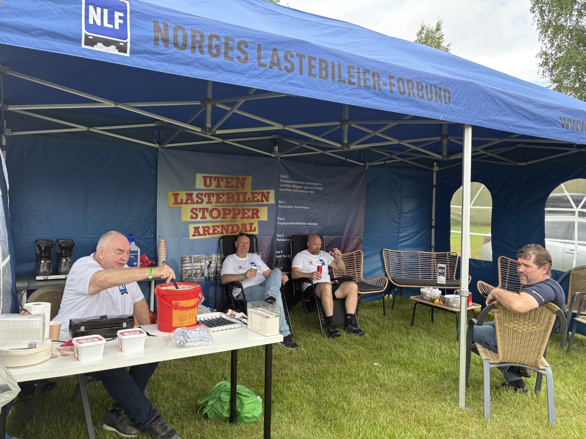 God stemning på Sørlandets Truckmeet