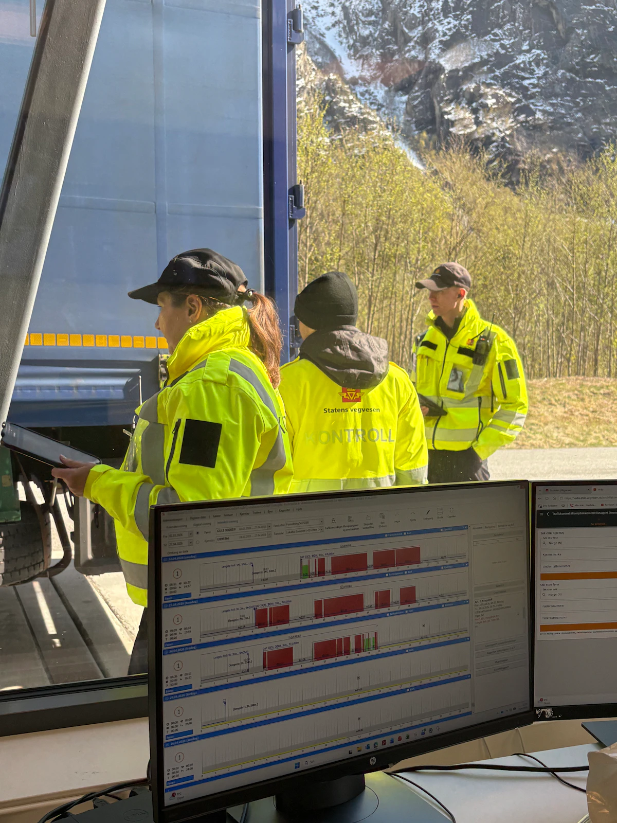 God dialog med utekontrollen 