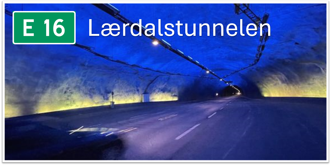 Oppgraderingsarbeid av E16 Lærdalstunnelen utsatt - oppstart november 2026?