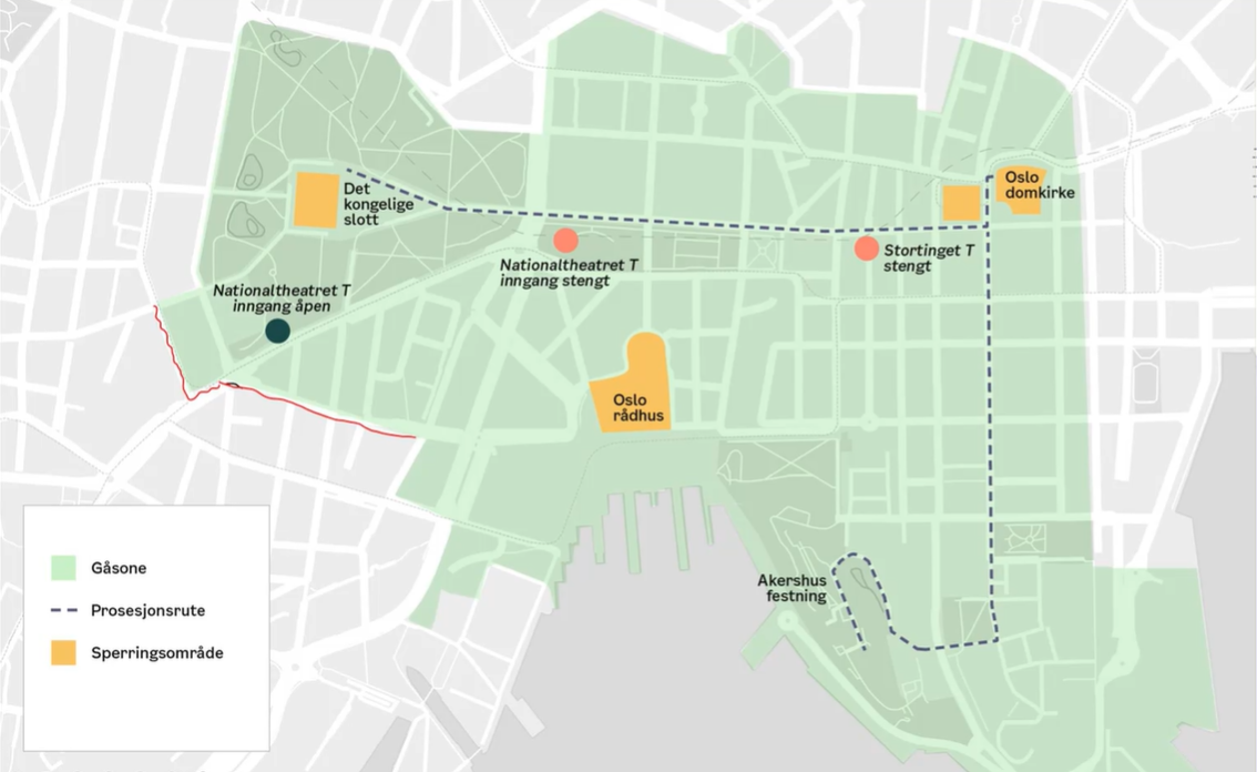 Sonekart for Kongens begravelse