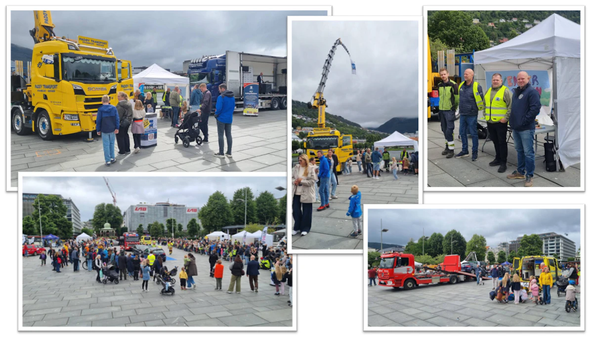 Trafikksikkerhetsdagen (TS-dagen) på Festplassen i Bergen
