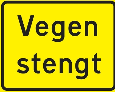 Stenging av vei